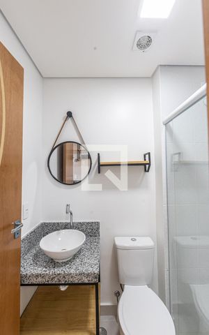 Apartamento à venda com 24m², 1 quarto e sem vaga Apartamento à venda com 24m², 1 quarto e sem vagaBanheiro Social