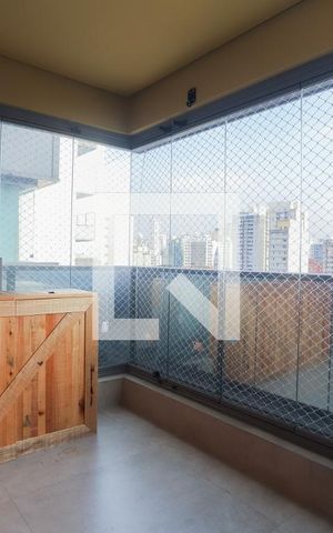 Studio à venda com 51m², 1 quarto e 1 vagaVaranda