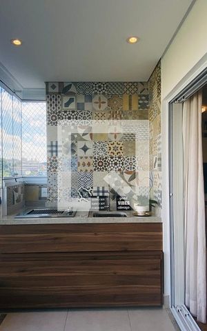 Apartamento à venda com 110m², 3 quartos e 3 vagasEspaço Gourmet