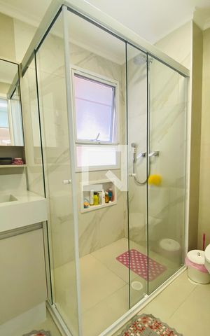 Apartamento à venda com 110m², 3 quartos e 3 vagasBanheiro da Suíte 1