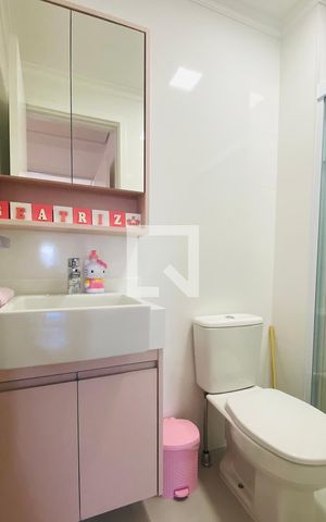 Apartamento à venda com 110m², 3 quartos e 3 vagasBanheiro da Suíte 2