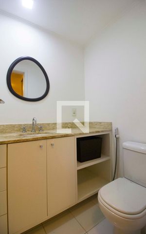 Apartamento à venda com 60m², 1 quarto e 2 vagasBanheiro da Suíte