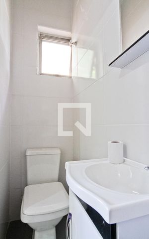 Studio para alugar com 26m², 1 quarto e sem vaga Studio para alugar com 26m², 1 quarto e sem vagaBanheiro