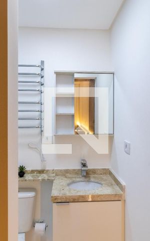 Apartamento à venda com 26m², 1 quarto e sem vagaBanheiro da Suíte