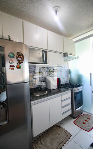 Apartamento à venda com 47m², 2 quartos e 1 vagacozinha