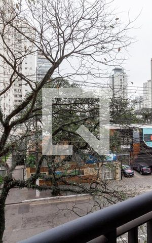 Studio para alugar com 37m², 1 quarto e 1 vagaVaranda
