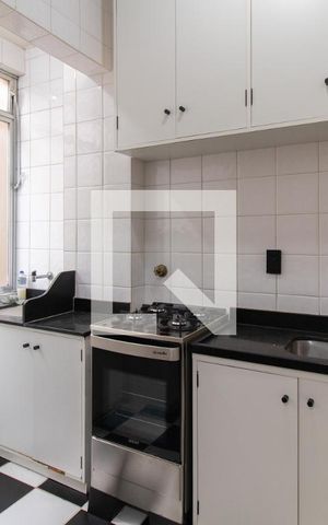Apartamento à venda com 40m², 1 quarto e sem vaga Apartamento à venda com 40m², 1 quarto e sem vagaCozinha