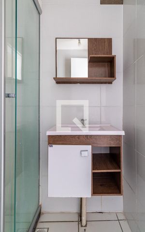 Apartamento para alugar com 55m², 2 quartos e 1 vaga Apartamento para alugar com 55m², 2 quartos e 1 vagaBanheiro