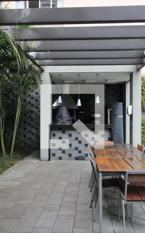 Studio à venda com 46m², 1 quarto e 1 vagaChurrasqueira