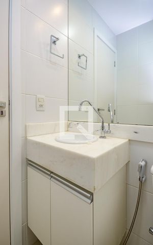 Apartamento para alugar com 53m², 1 quarto e 1 vagaLavabo