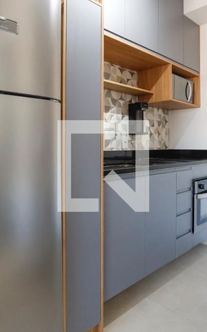 Studio para alugar com 24m², 1 quarto e sem vagaCozinha