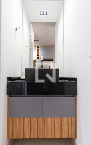 Studio para alugar com 24m², 1 quarto e sem vagaBanheiro