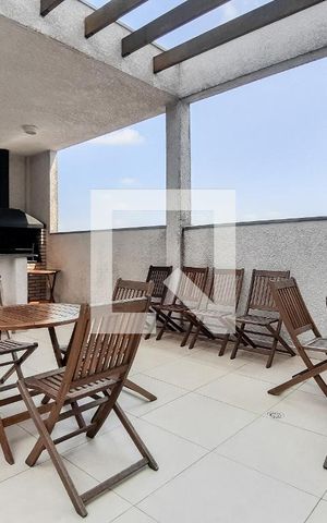 Apartamento à venda com 41m², 2 quartos e 1 vagaChurrasqueira