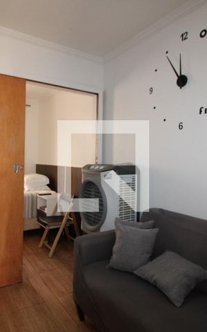 Studio à venda com 35m², 1 quarto e sem vagaSala
