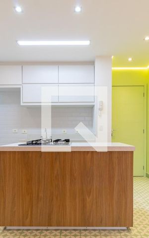 Apartamento para alugar com 63m², 2 quartos e 1 vaga Apartamento para alugar com 63m², 2 quartos e 1 vagaCozinha Americana