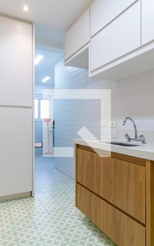 Apartamento para alugar com 63m², 2 quartos e 1 vaga Apartamento para alugar com 63m², 2 quartos e 1 vagaCozinha Americana