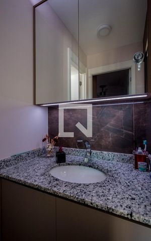 Apartamento à venda com 45m², 1 quarto e 1 vaga Apartamento à venda com 45m², 1 quarto e 1 vagaBanheiro