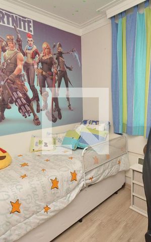 Apartamento à venda com 114m², 3 quartos e 2 vagas Apartamento à venda com 114m², 3 quartos e 2 vagasQuarto 2