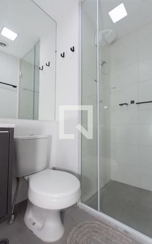 Studio à venda com 27m², 1 quarto e sem vaga Studio à venda com 27m², 1 quarto e sem vagaBanheiro da Suíte