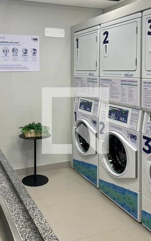 Studio à venda com 27m², 1 quarto e sem vaga Studio à venda com 27m², 1 quarto e sem vagaLavanderia
