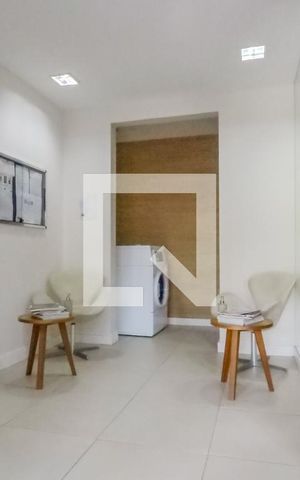 Studio para alugar com 37m², 1 quarto e 1 vagaLavanderia