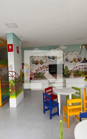 Apartamento à venda com 60m², 2 quartos e 1 vagaBrinquedoteca