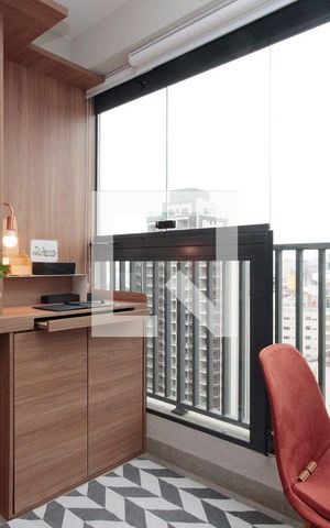 Studio à venda com 25m², 0 quarto e sem vagaVaranda