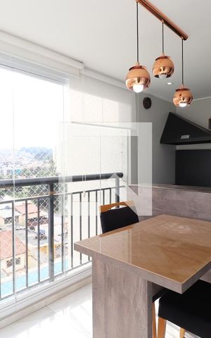 Apartamento para alugar com 56m², 2 quartos e 1 vagaÁrea Gourmet