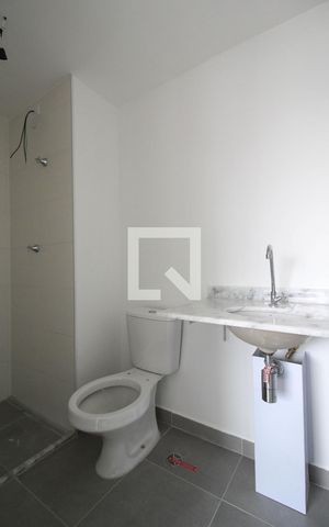 Apartamento à venda com 27m², 1 quarto e sem vaga Apartamento à venda com 27m², 1 quarto e sem vagaBanheiro da Suíte