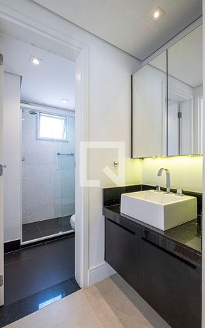 Apartamento para alugar com 84m², 2 quartos e 2 vagas Apartamento para alugar com 84m², 2 quartos e 2 vagasBanheiro Social