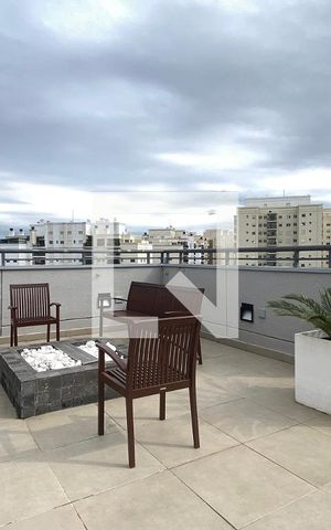 Apartamento à venda com 46m², 1 quarto e 1 vagaChurrasqueira
