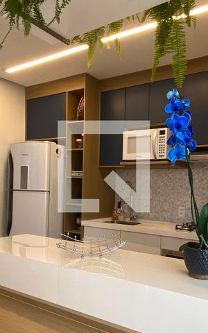 Apartamento à venda com 46m², 1 quarto e 1 vagaCozinha