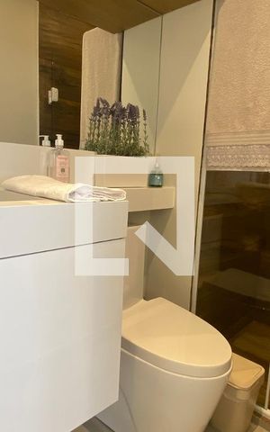 Apartamento à venda com 46m², 1 quarto e 1 vagaBanheiro da Suíte