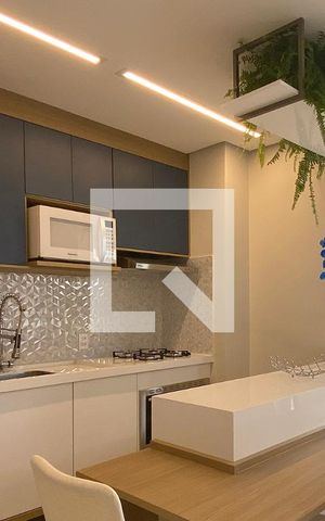 Apartamento à venda com 46m², 1 quarto e 1 vagaCozinha