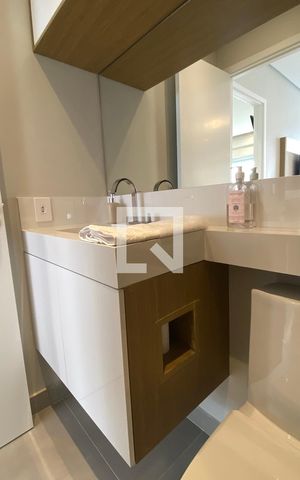 Apartamento à venda com 46m², 1 quarto e 1 vagaBanheiro da Suíte