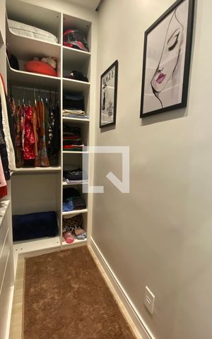 Apartamento à venda com 46m², 1 quarto e 1 vagaCloset da suíte