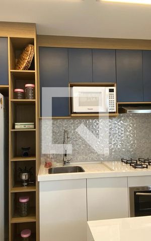 Apartamento à venda com 46m², 1 quarto e 1 vagaCozinha