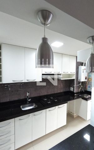 Apartamento à venda com 62m², 2 quartos e 1 vagaCozinha e Área de Serviço