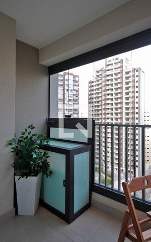 Studio para alugar com 24m², 0 quarto e sem vagaVaranda