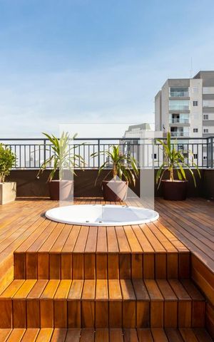 Apartamento para alugar com 33m², 1 quarto e sem vagaÁrea comum - Lounge cobertura