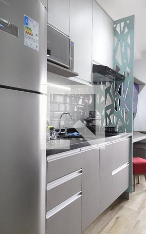 Studio para alugar com 24m², 1 quarto e sem vagaCozinha