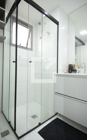 Studio para alugar com 24m², 1 quarto e sem vagaBanheiro