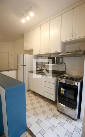 Apartamento para alugar com 57m², 1 quarto e 1 vagaSala / Cozinha
