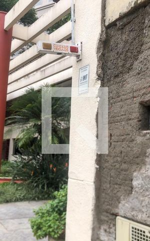 Apartamento para alugar com 57m², 1 quarto e 1 vagaFachada e placa