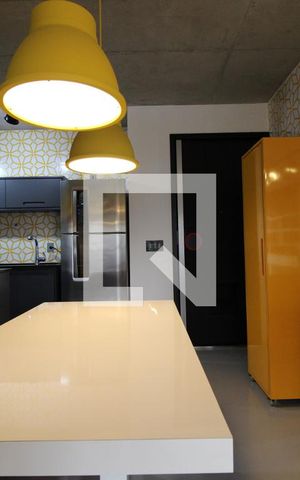 Apartamento para alugar com 70m², 1 quarto e 2 vagasSala