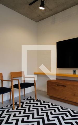 Apartamento para alugar com 70m², 1 quarto e 2 vagasSala