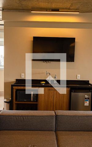 Studio para alugar com 16m², 1 quarto e sem vaga Studio para alugar com 16m², 1 quarto e sem vagaÁrea comum - Salão de festas