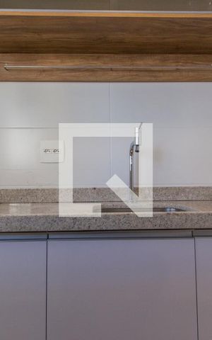 Studio à venda com 49m², 1 quarto e 1 vagaDetalhe cozinha