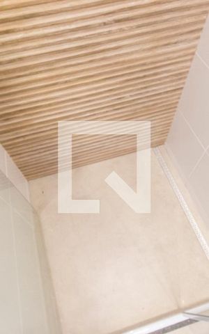 Studio à venda com 49m², 1 quarto e 1 vagaDetalhe do Banheiro da Suite