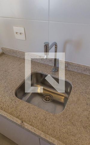 Studio à venda com 49m², 1 quarto e 1 vagaDetalhe cozinha